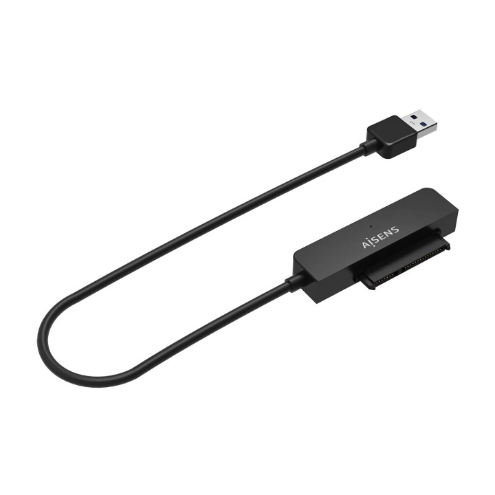 Adaptador AISENS SATA a USB 3.0/3.1 Negro (ASE-25A03B)