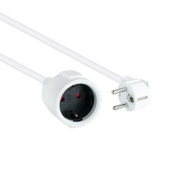 Nanocable Schuko H-Schuko M 3m Blanco (10.22.0603-W)