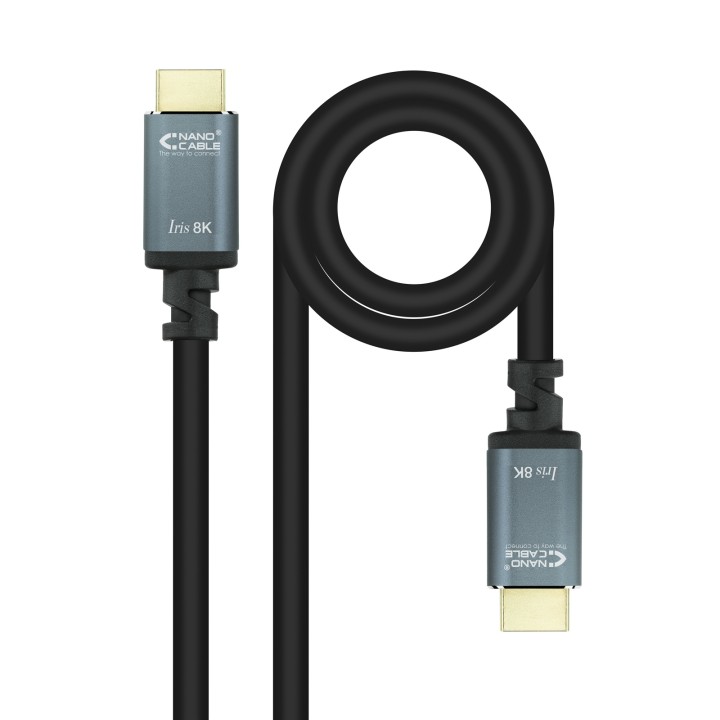 Nanocable HDMI A/M a HDMI A/M 0.5m Negro (10.15.8000)