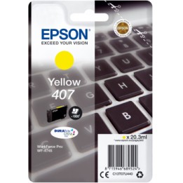 Tinta Epson 407 Amarillo 20.3ml 1900 pág (C13T07U440)