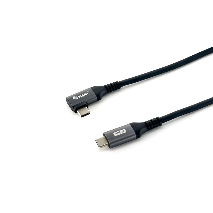 Cable EQUIP USB-C/M a USB-C/M 1m Negro (EQ128891)