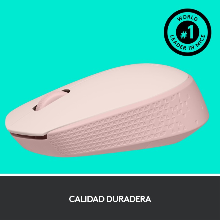Ratón LOGITECH M171 Wireless Rosa (910-006865)