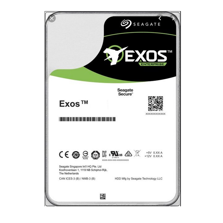 Disco Exos X16 3.5" 16Tb Interfaz SAS3 (ST16000NM002G)