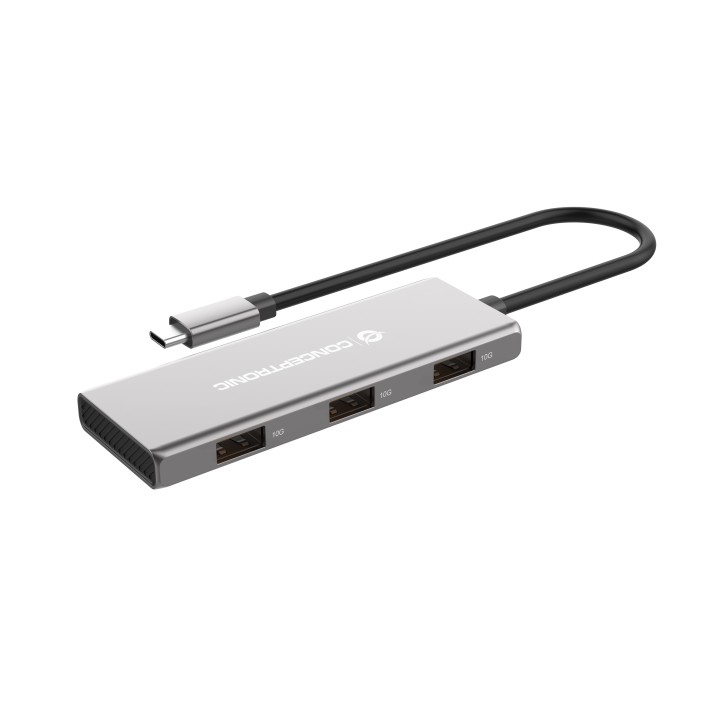 Hub CONCEPTRONIC USB-C a 4xUSB-C/3xUBC-A (HUBBIES17G)