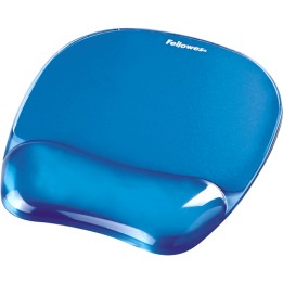 Reposamuñecas Fellowes Gel Crystal Azul (9114120)