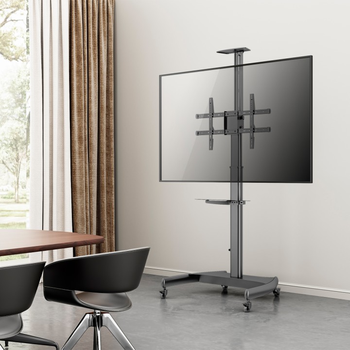 Soporte Suelo AISENS 37-70" Inclina Ruedas (FT70TE-169)