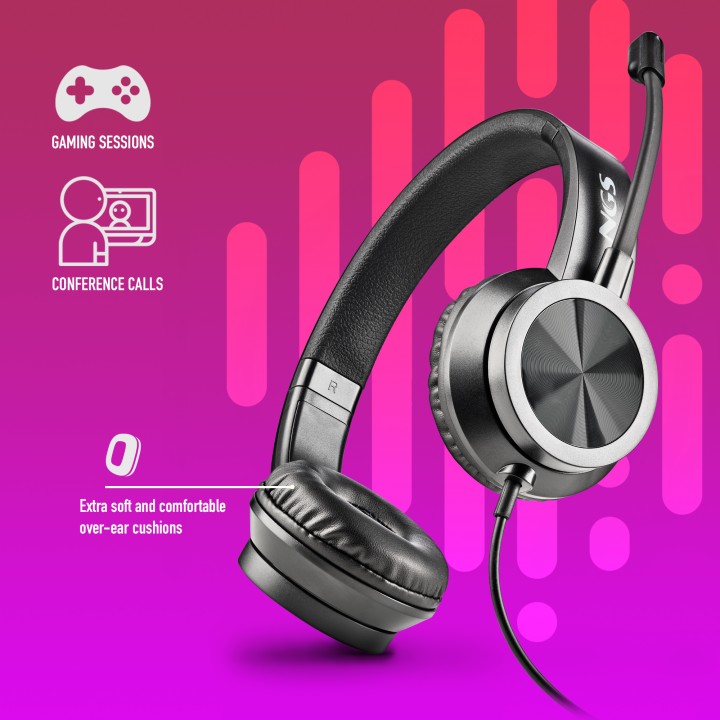 Auric+Micro Gaming NGS Jack 3.5mm Negros (MSX11PRO)