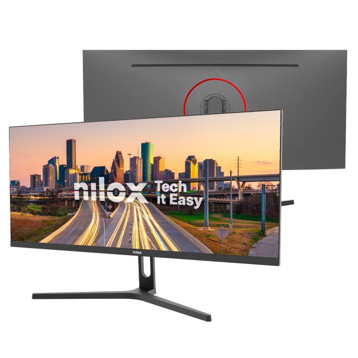 Monitor NILOX 29" LED IPS 2K QHD 75Hz Negro (NXM29UW01)