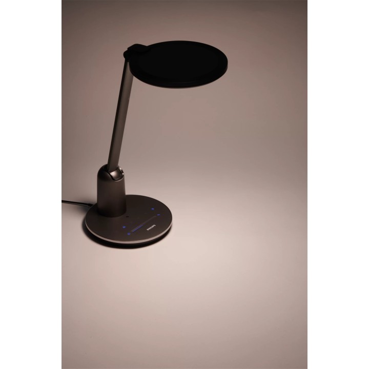 Lámpara de Mesa Philips DSK602 15W Gris (929003179501)