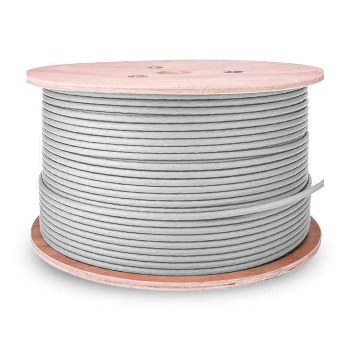 Cable AISENS RJ45 Cat.6 CCA AWG23 500m Gris (A135-0743)