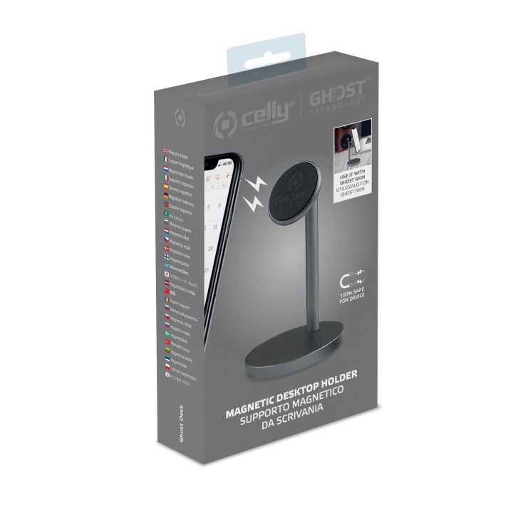 Soporte CELLY Magnetico de Sobremesa (GHOSTDESKDS)