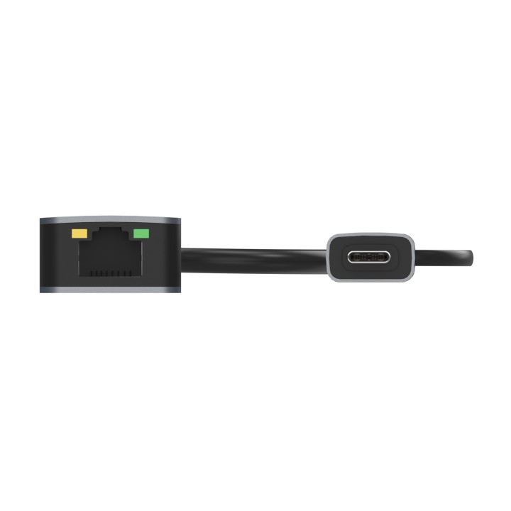 Adaptador AISENS USB-A/C/M a RJ45/H Gris (A109-0710)