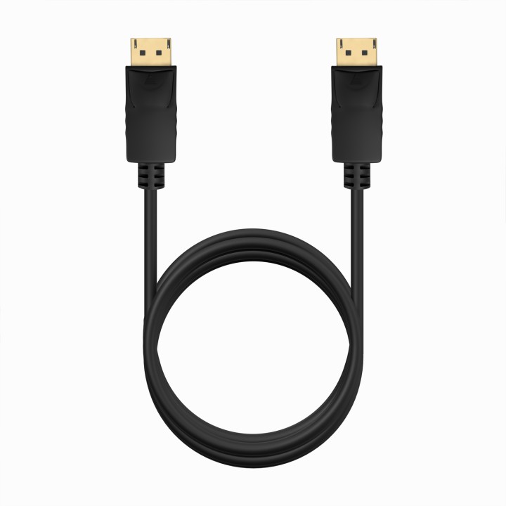 Cable AISENS DP 1.2/M a DP 1.2/M 1.5m Negro (A124-0739)