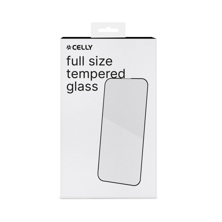 Protector CELLY iPhone 15 Pro Max (FULLGLASS1056BK)