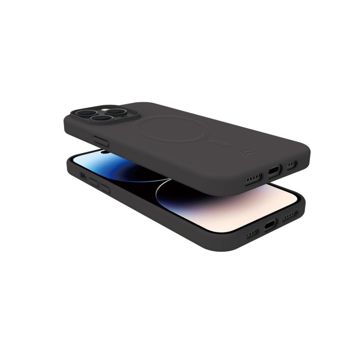 Funda CELLY 6.1" iPhone 15 Pro Negra (CROMOMAG1054BK)