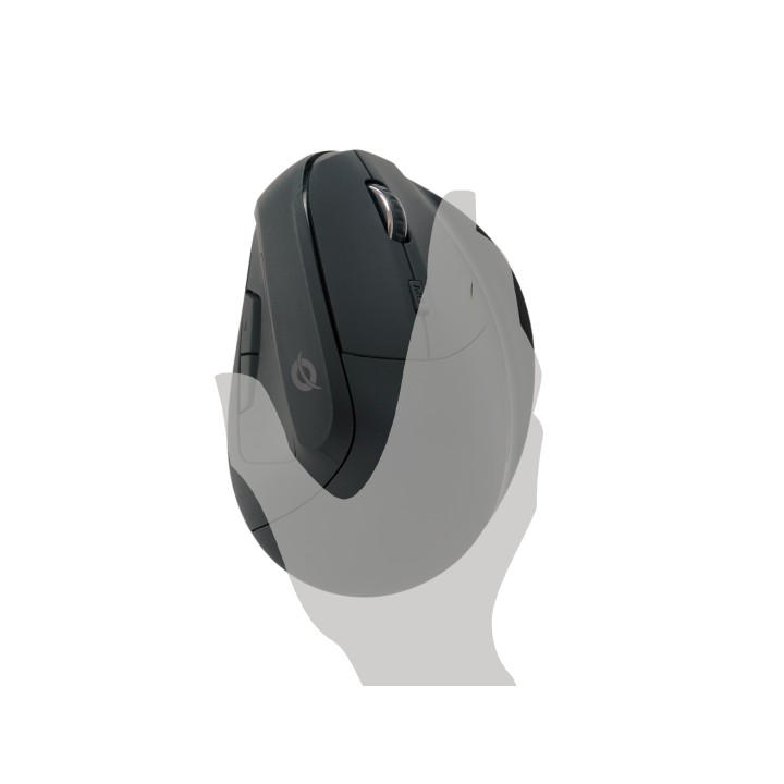 Ratón CONCEPTRONIC Óptico BT 1600dpi Negro (LORCAN03B)