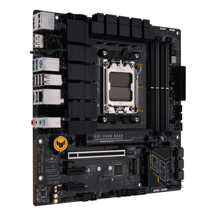 ASUS TUF GAMING B650M-E: (AM5) 4DDR5 HDMI VGA DP mATX