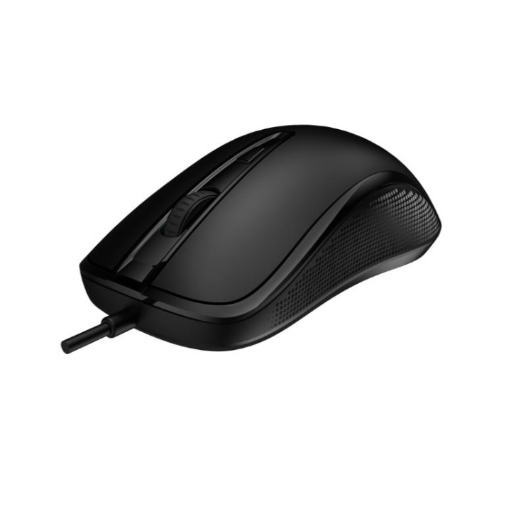Ratón NILOX Óptico USB-A 2400dpi Negro (MOUSB1014)