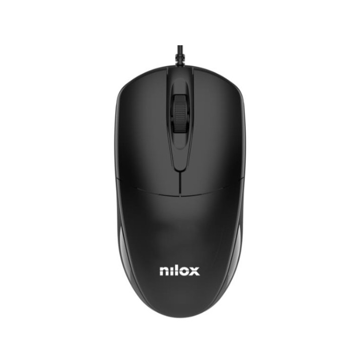 Teclado+Ratón NILOX USB Negro (NXKME0011)