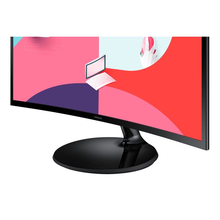 Monitor Samsung 24" FHD Curvo Negro (LS24C360EAUXEN)