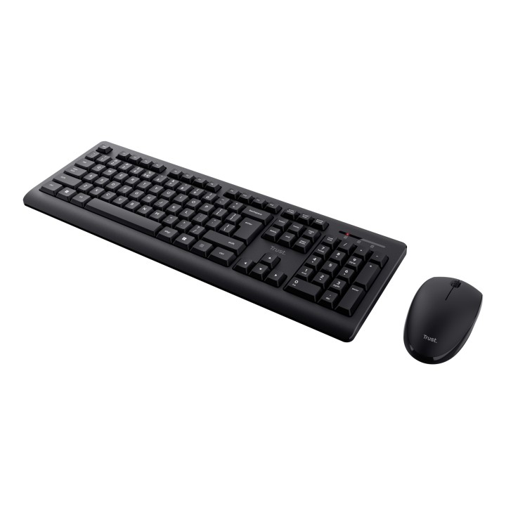 Teclado+Ratón Trust Primo Wireless Negro (25433)