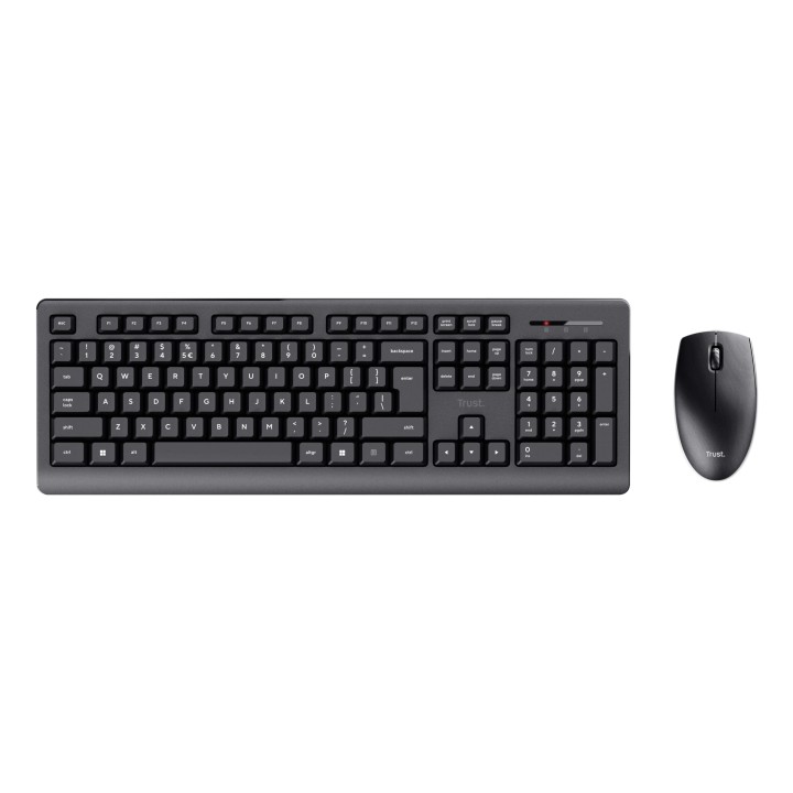 Teclado+Ratón Trust Primo Wireless Negro (25433)