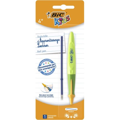 BIC BLISTER BOLÍGRAFO KIDS RECARGABLE RETRÁCTIL TINTA AZUL