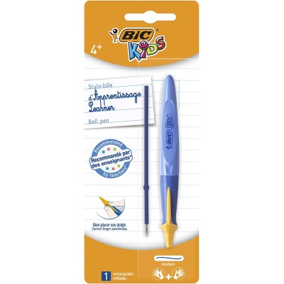 BIC BLISTER BOLÍGRAFO KIDS RECARGABLE RETRÁCTIL TINTA AZUL