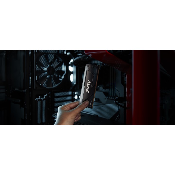 Módulo Kingston DDR4 16Gb Fury RGB (KF436C18BB2A/16)