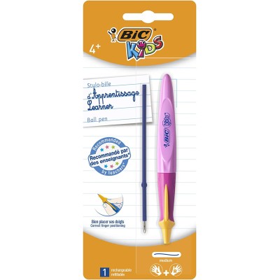 BIC BLISTER BOLÍGRAFO KIDS RECARGABLE RETRÁCTIL TINTA AZUL