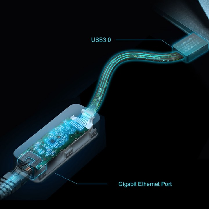 Adaptador TP-Link USB 3.0 a Gigabit Ethernet (UE306)