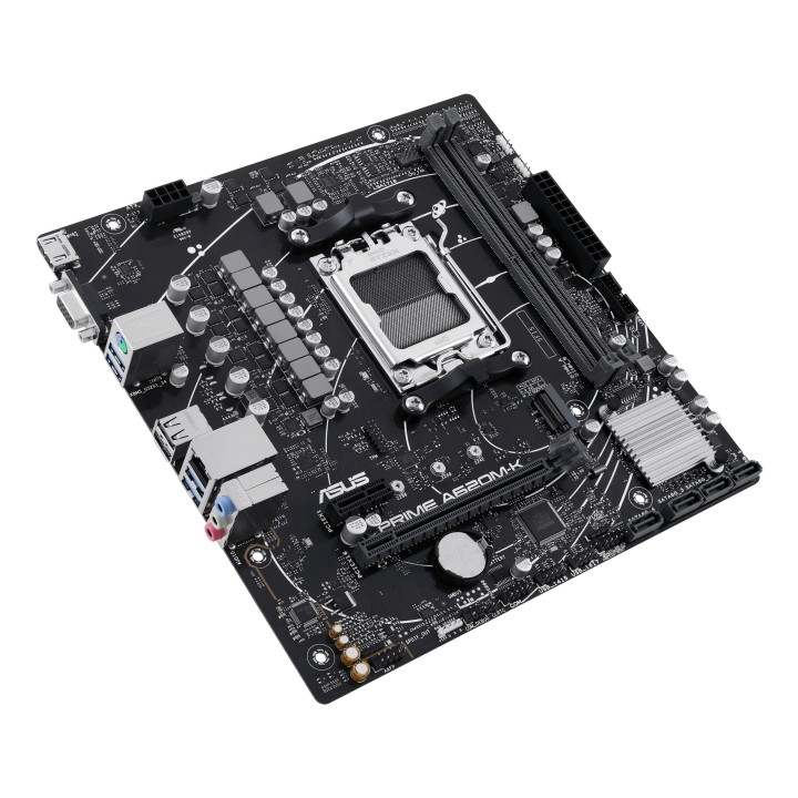 ASUS PRIME A620M-K: (AM5) 2DDR5 VGA HDMI RJ45 mATX