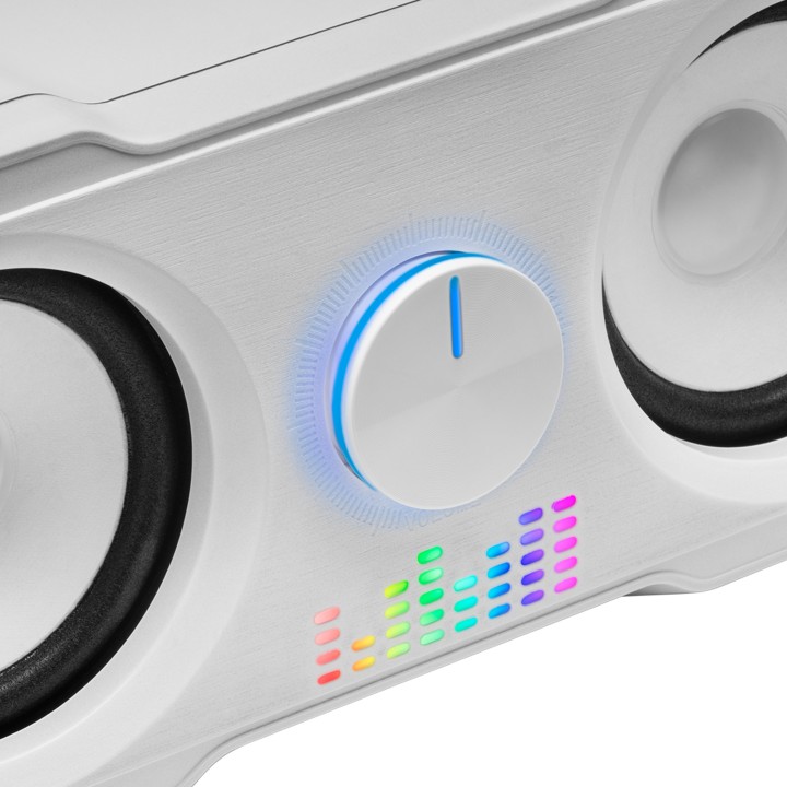 Altavoces Mars Gaming 2.2 35W USB 3.5mm Blancos (MS22W)