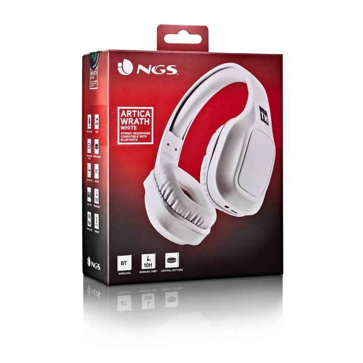 Auric NGS Artica 3.5mm BT 5.1 Blanco (ARTICAWRATHWHITE)