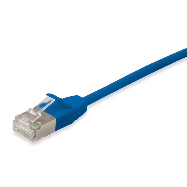Latiguillo EQUIP Cat.6a S/FTP 3m Azul (EQ606136)