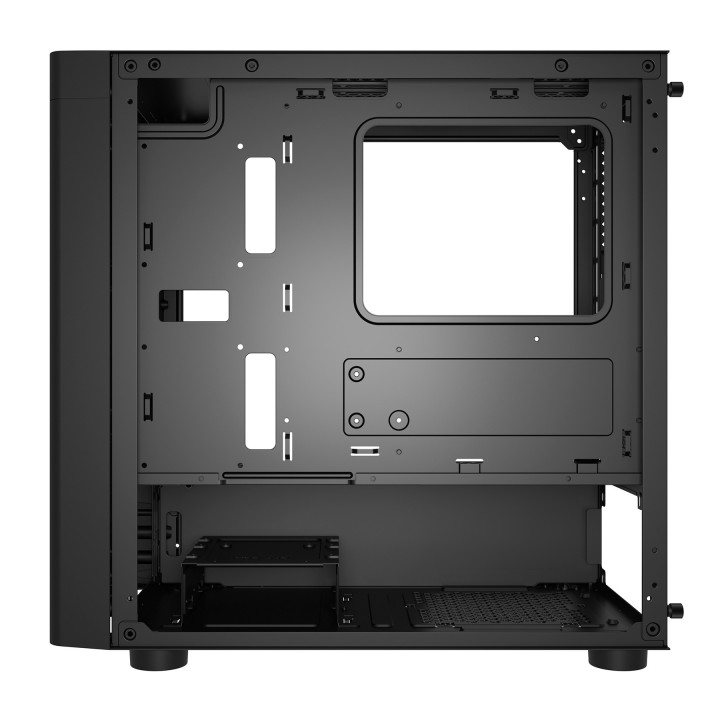 Caja Abysm Danubio Inva MX202 RGB mATX Negra (AB123011)