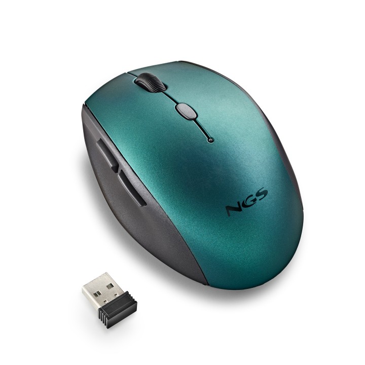 Ratón NGS Bee Wireless hasta 1600dpi Azul (BEEBLUE)