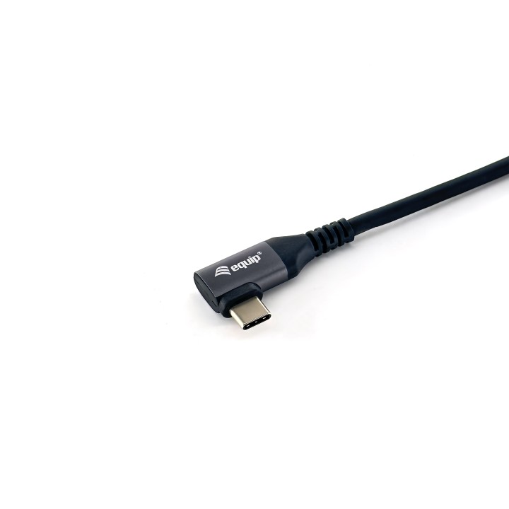 Cable EQUIP USB-C/M a USB-C/M Acodado 2m (EQ128892)