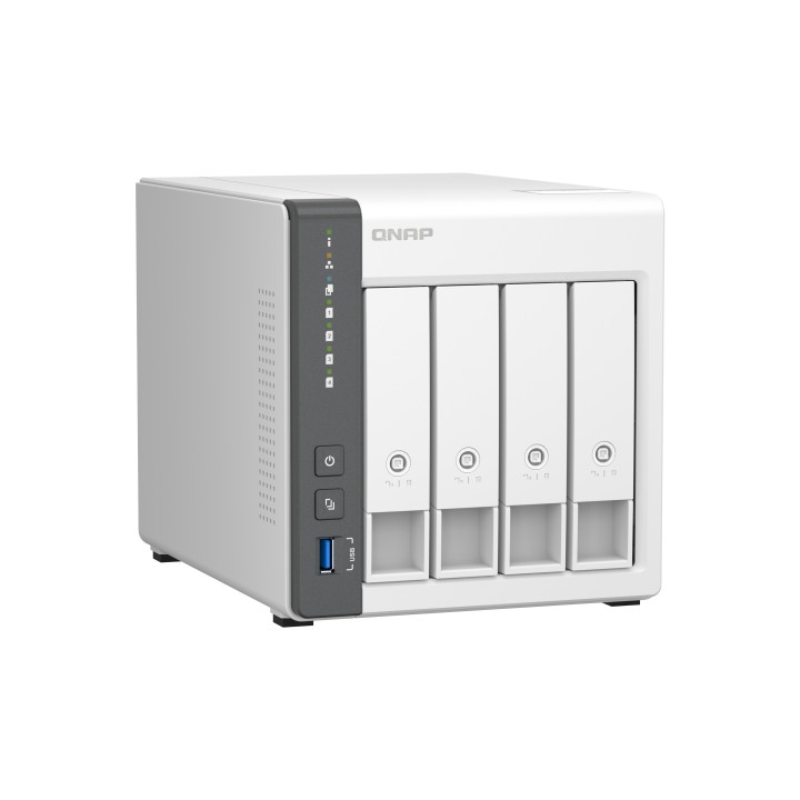 NAS QNAP A55 4Gb SATA 4 Bahías Blanco (TS-433-4G)