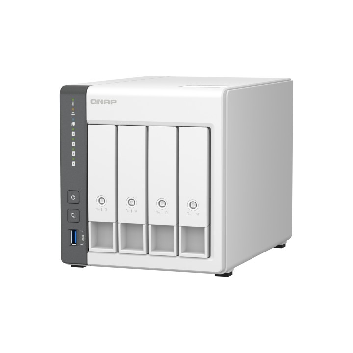 NAS QNAP A55 4Gb SATA 4 Bahías Blanco (TS-433-4G)