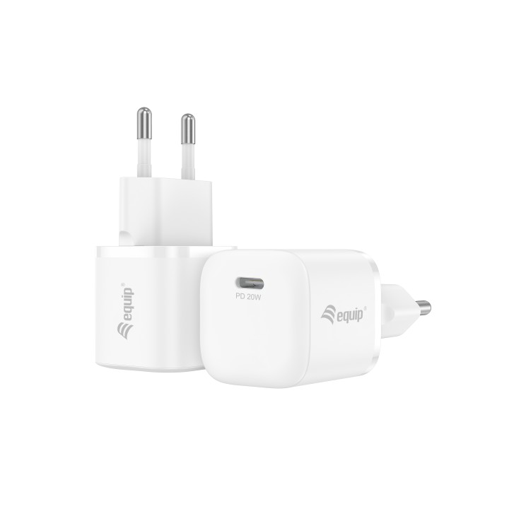 Cargador de Pared EQUIP USB-C 20W Pack 25 (EQ245530)