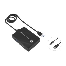Hub CONCEPTRONIC USB-A a 3xUSB 2.0 1xUSB-A (HUBBIES10B)
