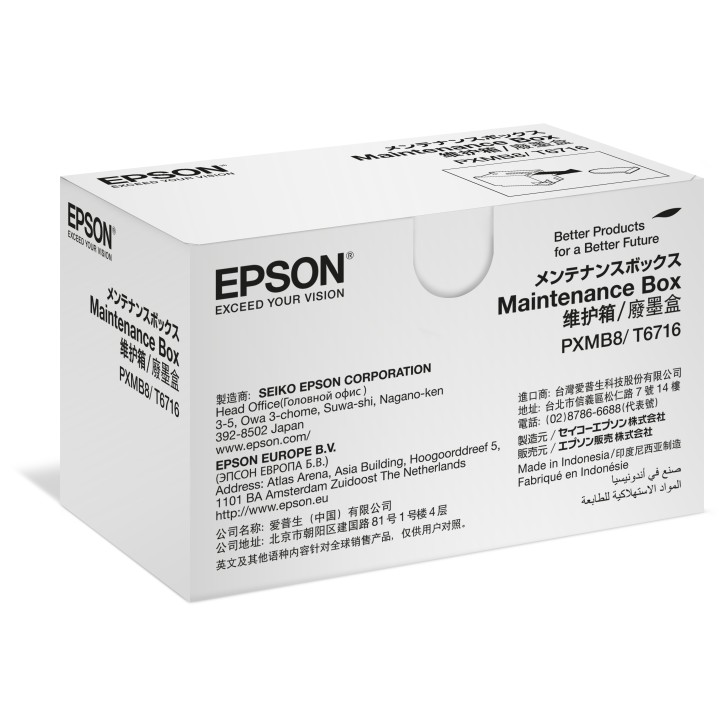 Caja de Mantenimiento Epson Negro (C13T671600)