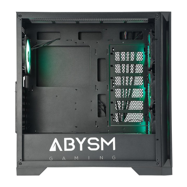 Caja Abysm Danubio Mura BX300 ARGB Negra (AB812111B)
