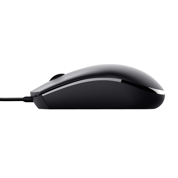 Ratón Trust Basi Óptico USB-A Negro (24271)