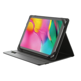 Funda Trust Primo Universal 10" PET Folio Negra (24214)