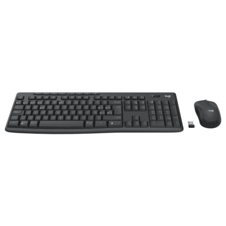 Teclado+Ratón LOGITECH MK370 RF BT Grafito (920-012071)