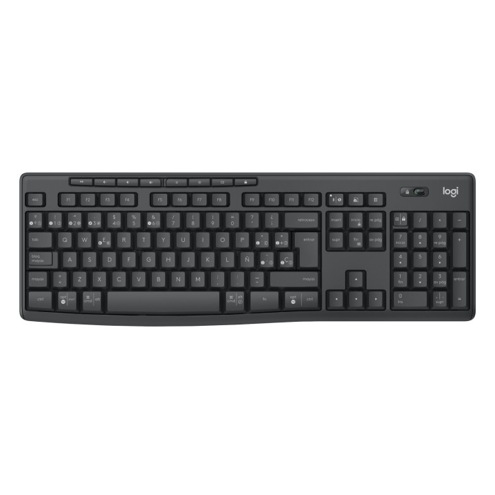 Teclado+Ratón LOGITECH MK370 RF BT Grafito (920-012071)