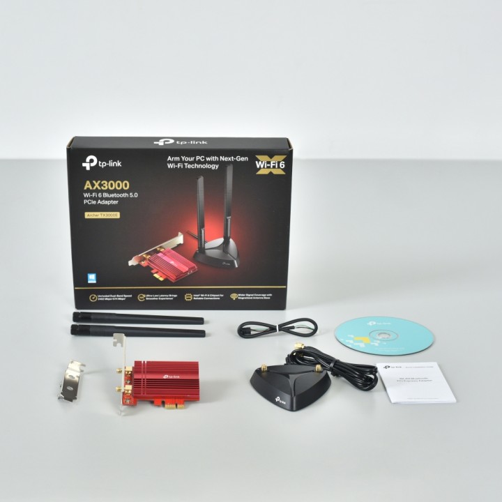 Adaptador Red TP-Link AX3000 PCIe WiFi6 (ARCHERTX3000E)
