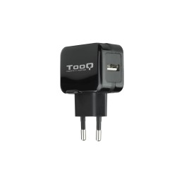 Cargador de Pared TooQ 12W 1USB-A 2.0 Negro (TQWC-1S01)